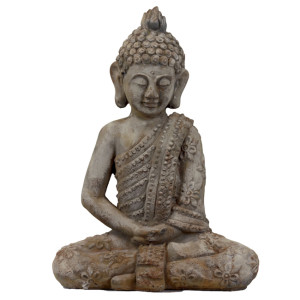 urban-trend-antique-finish-sitting-buddha-cement-sculpture-l14505444